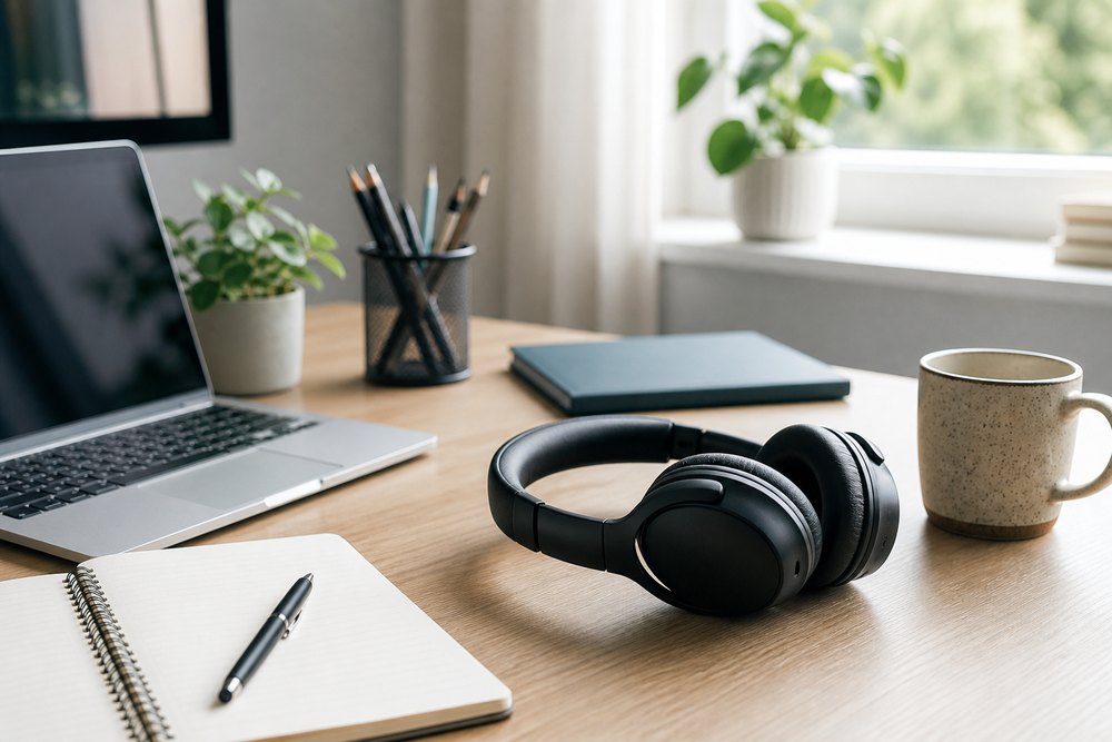 Trådløst headset for PC og mobil